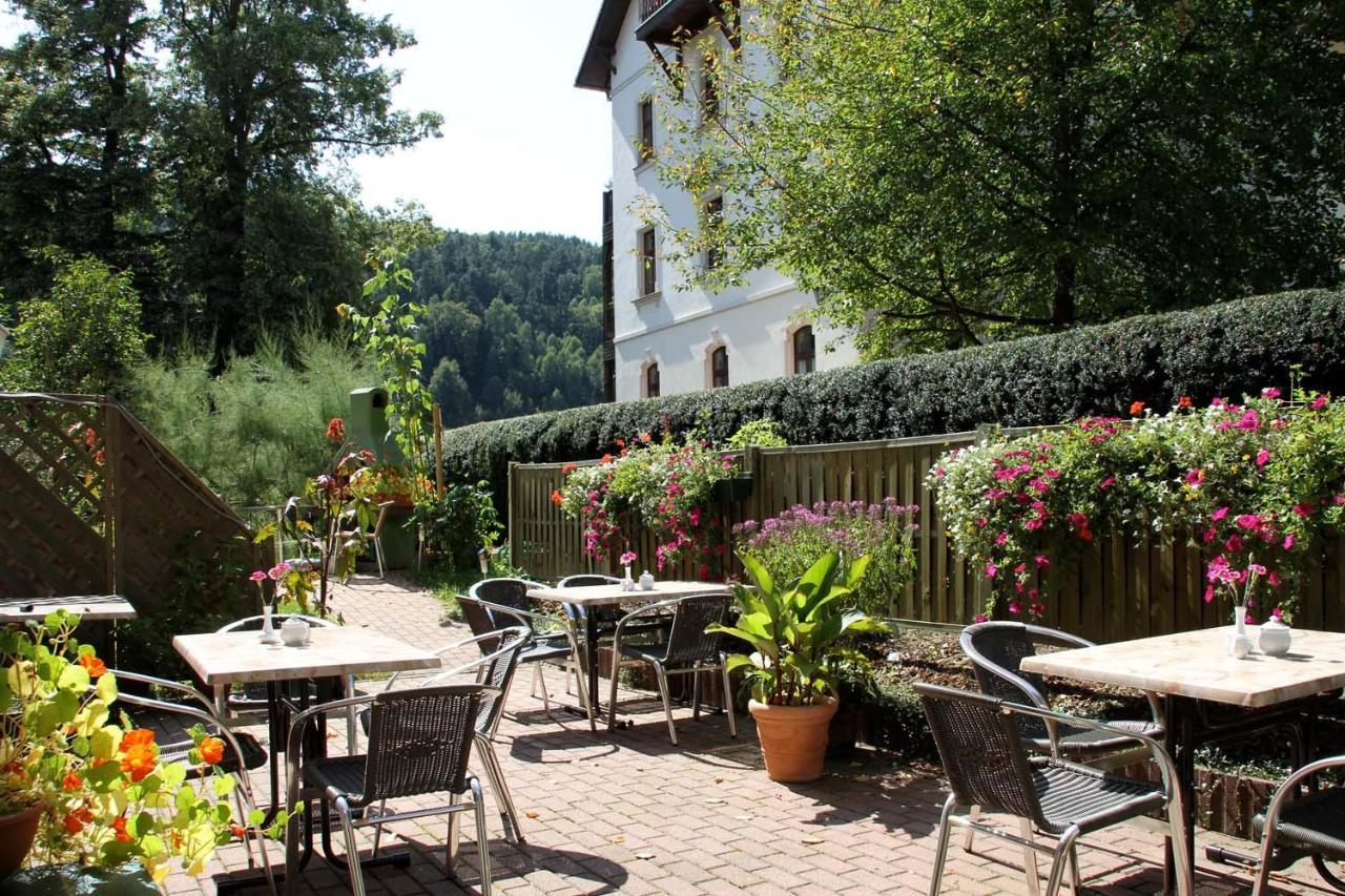 Hotel-Garni Elbgarten Bad Schandau Exterior foto